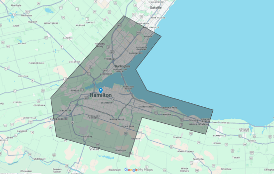 DJB Tech Service Map